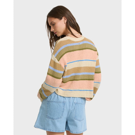 Billabong Billabong Women's Bright Sol Sweater - Light Peach Light Peach XS Womens Pull Over Hoodies