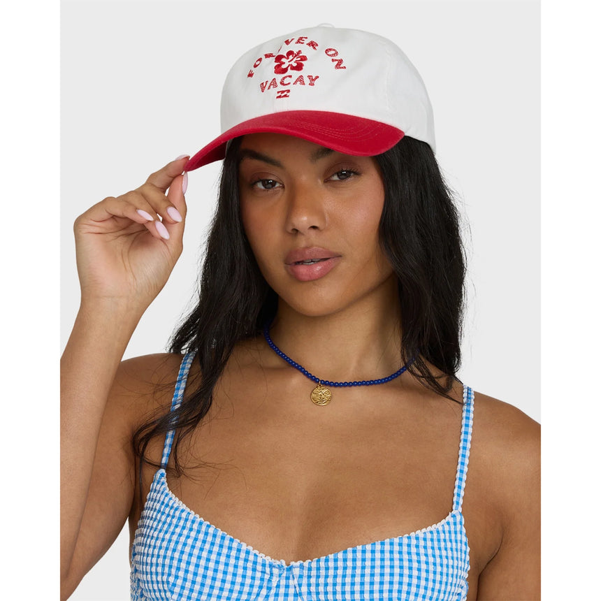 Billabong Billabong Women's Dad Cap - Fiesta Red Fiesta Red O/S Womens Hats Baseball