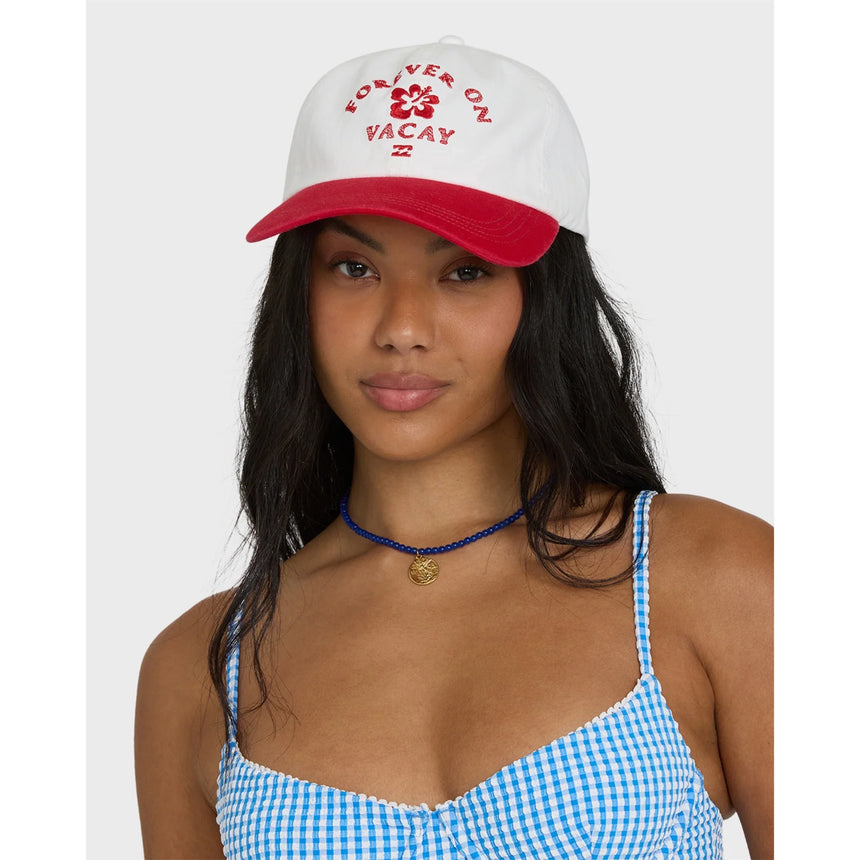 Billabong Billabong Women's Dad Cap - Fiesta Red Fiesta Red O/S Womens Hats Baseball
