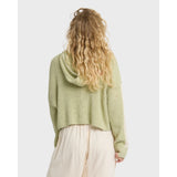 Billabong Billabong Women's Dawn Pullover Hoodie - Smoke Green Smoke Green XS Womens Pull Over Hoodies