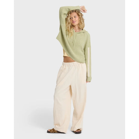Billabong Billabong Women's Dawn Pullover Hoodie - Smoke Green Smoke Green XS Womens Pull Over Hoodies