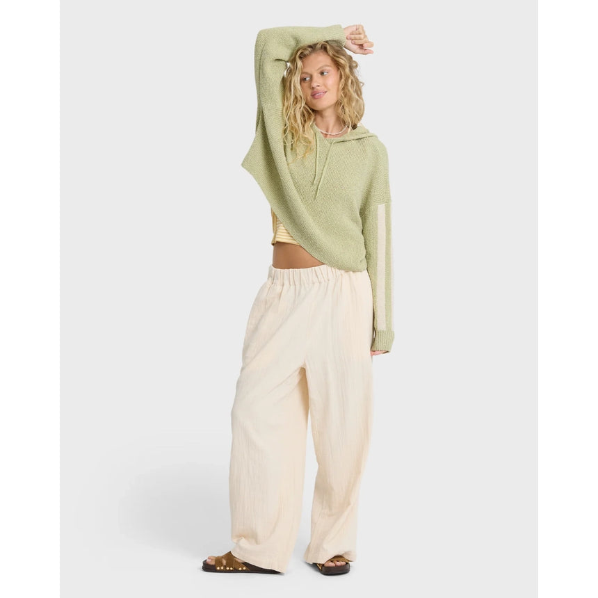 Billabong Billabong Women's Dawn Pullover Hoodie - Smoke Green Smoke Green XS Womens Pull Over Hoodies