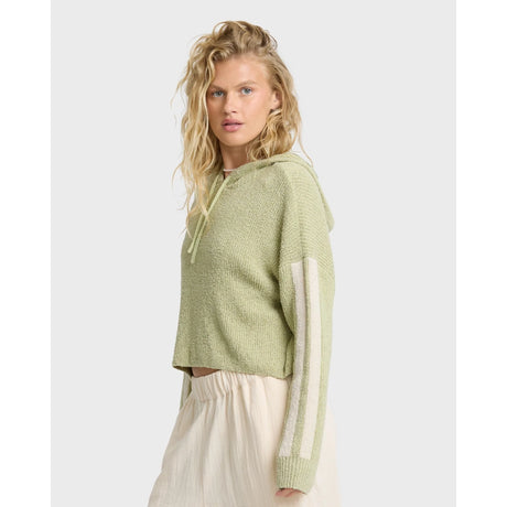 Billabong Billabong Women's Dawn Pullover Hoodie - Smoke Green Smoke Green XS Womens Pull Over Hoodies