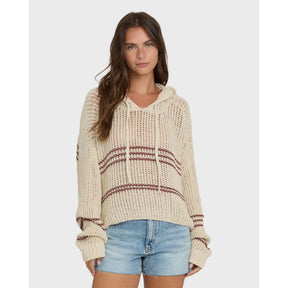 Billabong Billabong Women's Dawn Pullover Hoodie - White Cap White Cap XS Womens Pull Over Hoodies