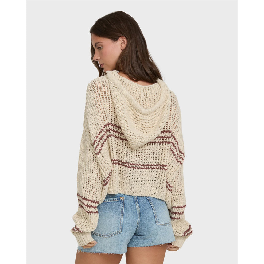 Billabong Billabong Women's Dawn Pullover Hoodie - White Cap White Cap XS Womens Pull Over Hoodies