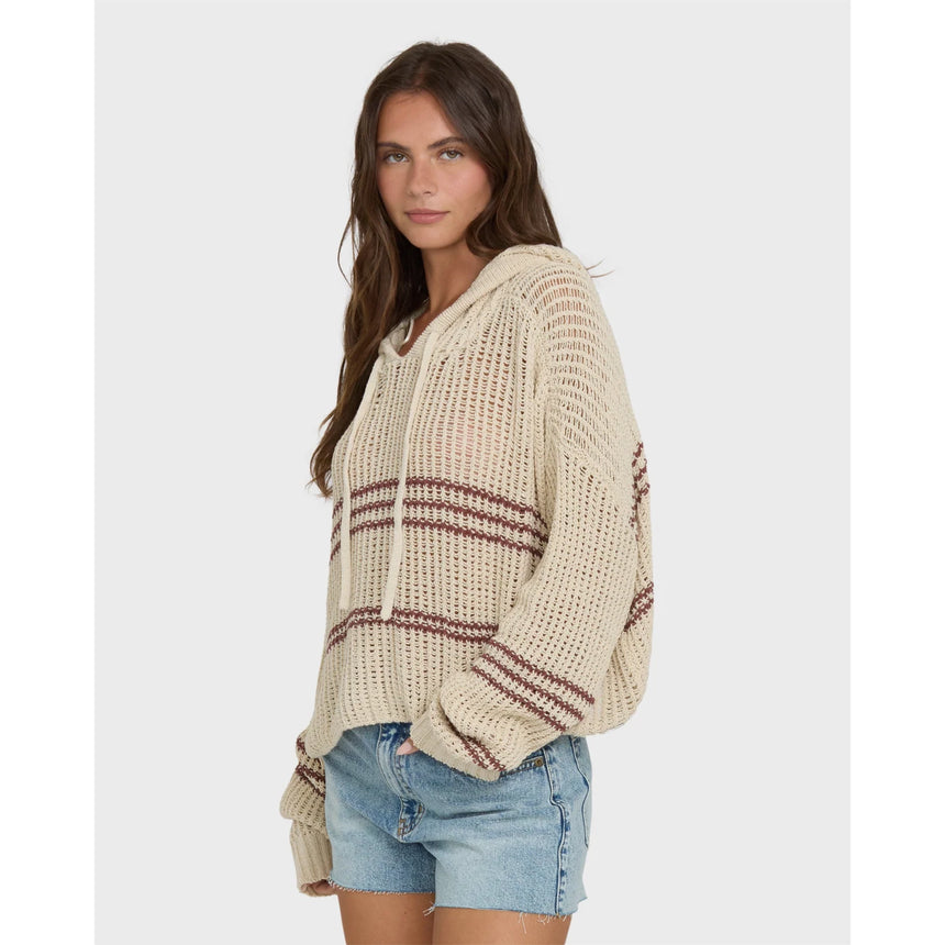 Billabong Billabong Women's Dawn Pullover Hoodie - White Cap White Cap XS Womens Pull Over Hoodies