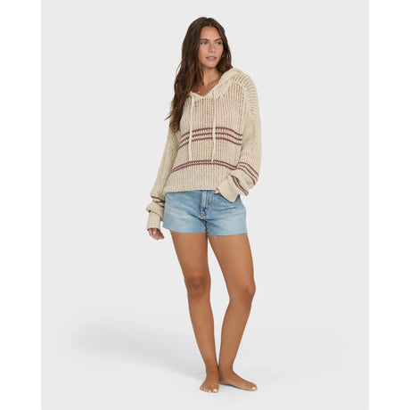Billabong Billabong Women's Dawn Pullover Hoodie - White Cap White Cap XS Womens Pull Over Hoodies