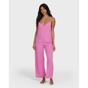 Billabong Billabong Women's Day To Day Romper - Party Pink Party Pink S Womens Rompers