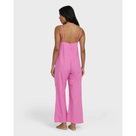 Billabong Billabong Women's Day To Day Romper - Party Pink Party Pink S Womens Rompers