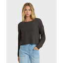 Billabong Billabong Women's Daze Time Sweater Oatmeal S Womens Sweaters