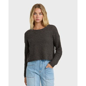 Billabong Billabong Women's Daze Time Sweater Oatmeal S Womens Sweaters