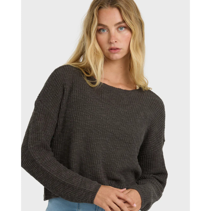 Billabong Billabong Women's Daze Time Sweater Oatmeal S Womens Sweaters