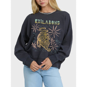 Billabong Billabong Women's Echo Crew Fleece Winter White XS Womens Pull Over Hoodies