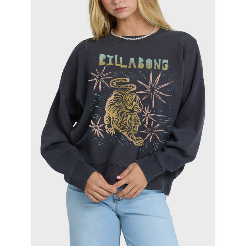Billabong Billabong Women's Echo Crew Fleece Winter White XS Womens Pull Over Hoodies