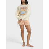Billabong Billabong Women's Echo Crew Fleece Winter White XS Womens Pull Over Hoodies