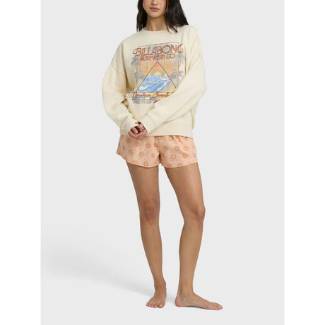 Billabong Billabong Women's Echo Crew Fleece Winter White XS Womens Pull Over Hoodies
