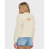 Billabong Billabong Women's Echo Crewneck Sweatshirt - White Cap White Cap XS Womens Pull Over Hoodies