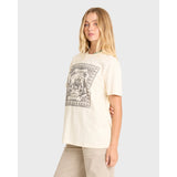 Billabong Billabong Women's Heading West Short Sleeve Knit Tee - White Cap White Cap XS Womens T-Shirts