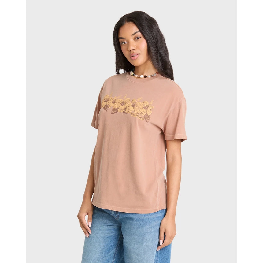 Billabong Billabong Women's Hello Sundown Short Sleeve Tee - Sugar Almond Sugar Almond XS Womens T-Shirts