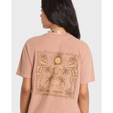 Billabong Billabong Women's Hello Sundown Short Sleeve Tee - Sugar Almond Sugar Almond XS Womens T-Shirts
