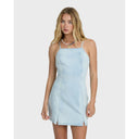 Billabong Billabong Women's Jade Salt Washed Denim Dress Blue Mist S Womens Dresses
