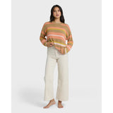 Billabong Billabong Women's Make It Waves Sweater Stone S Womens Sweaters