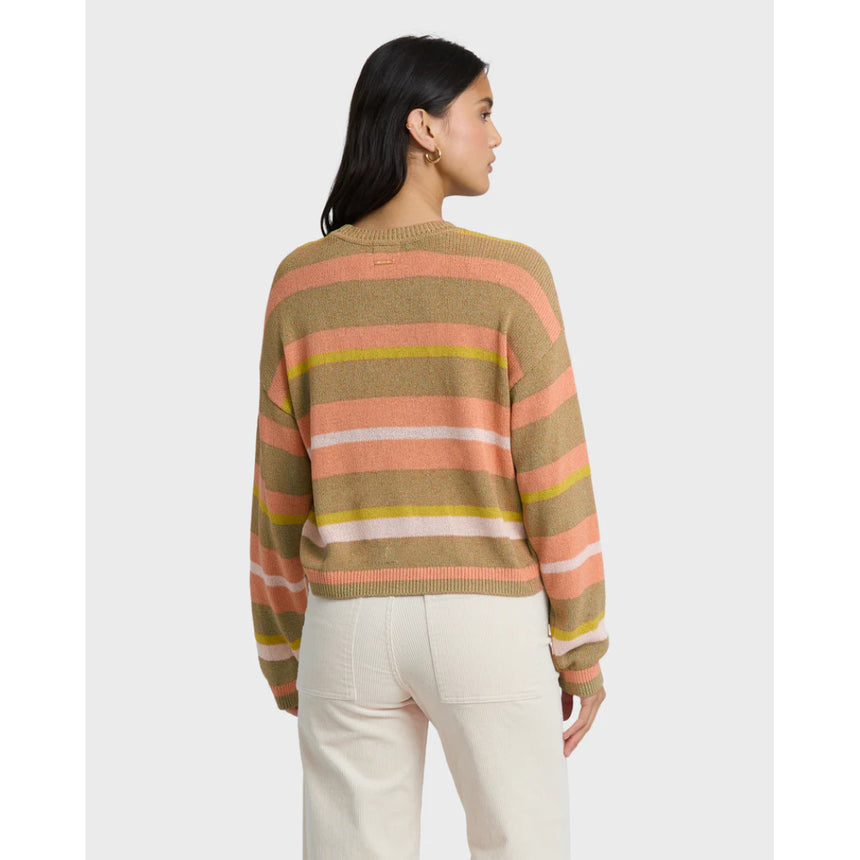 Billabong Billabong Women's Make It Waves Sweater Stone S Womens Sweaters