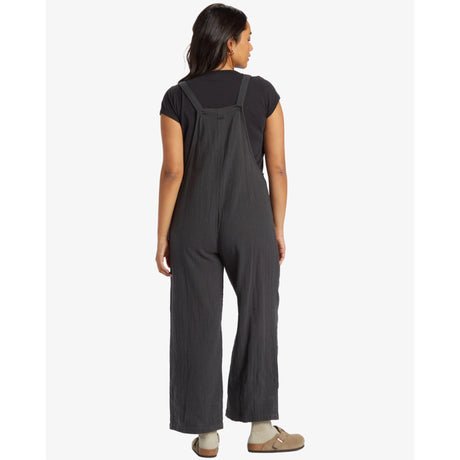 Billabong Billabong Women's Pacific Time Jumpsuit - Black Sands Black Sands XS Womens Rompers