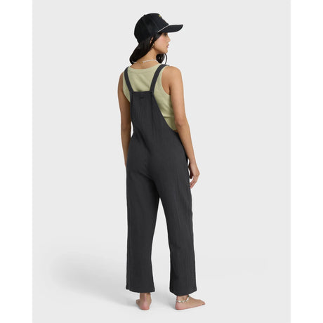 Billabong Billabong Women's Pacific Time Jumpsuit - Black Sands Black Sands XS Womens Rompers