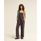 Billabong Billabong Women's Pacific Time Jumpsuit - Black Sands Black Sands XS Womens Rompers