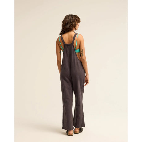 Billabong Billabong Women's Pacific Time Jumpsuit - Black Sands Black Sands XS Womens Rompers