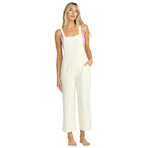 Billabong Billabong Women's Pacific Time Jumpsuit - White Cap White Cap XS Womens Rompers