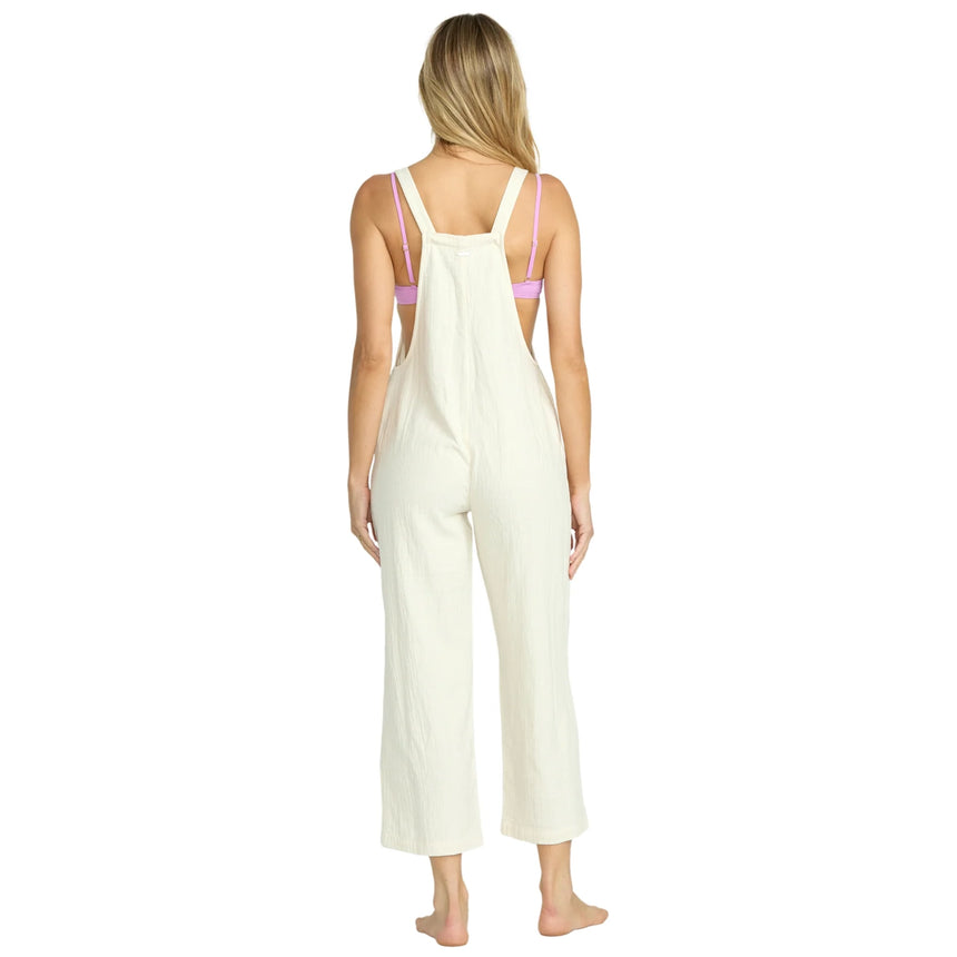 Billabong Billabong Women's Pacific Time Jumpsuit - White Cap White Cap XS Womens Rompers