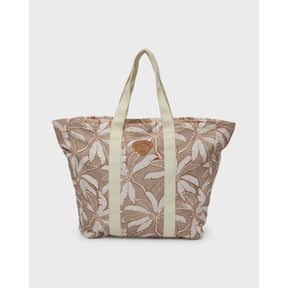 Billabong Billabong Women's Poppins Playa Zip Top Tote - Stone Stone O/S Bags Duffle