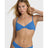 Billabong Billabong Women's Rising Tide Demi Underwire Bikini Top True Blue S Womens Bikini Tops