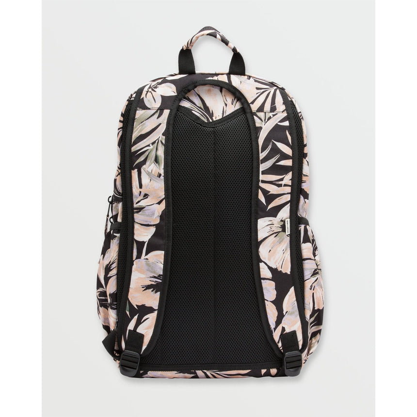 Billabong Billabong Women's Roadie Backpack - Black Floral Black Floral O/S Bags School Backpack