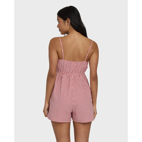 Billabong Billabong Women's Star Glow Romper - Pink Sunset Pink Sunset XS Womens Rompers