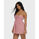 Billabong Billabong Women's Star Glow Romper - Pink Sunset Pink Sunset XS Womens Rompers