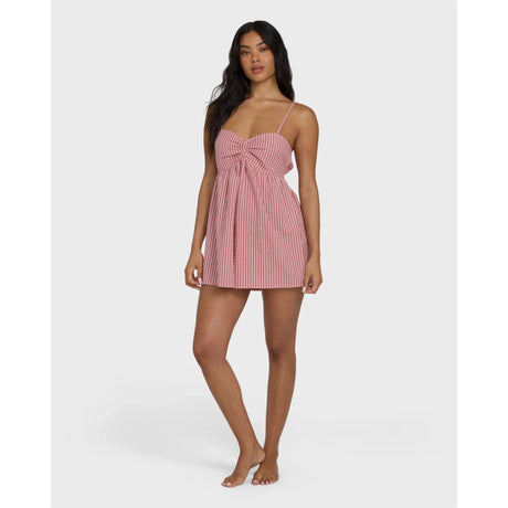 Billabong Billabong Women's Star Glow Romper - Pink Sunset Pink Sunset XS Womens Rompers
