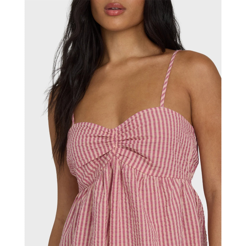 Billabong Billabong Women's Star Glow Romper - Pink Sunset Pink Sunset XS Womens Rompers