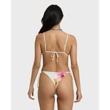 Billabong Billabong Women's Sunny Shore Tall Slide Triangle Top Salt Crystal S Womens Bikini Tops
