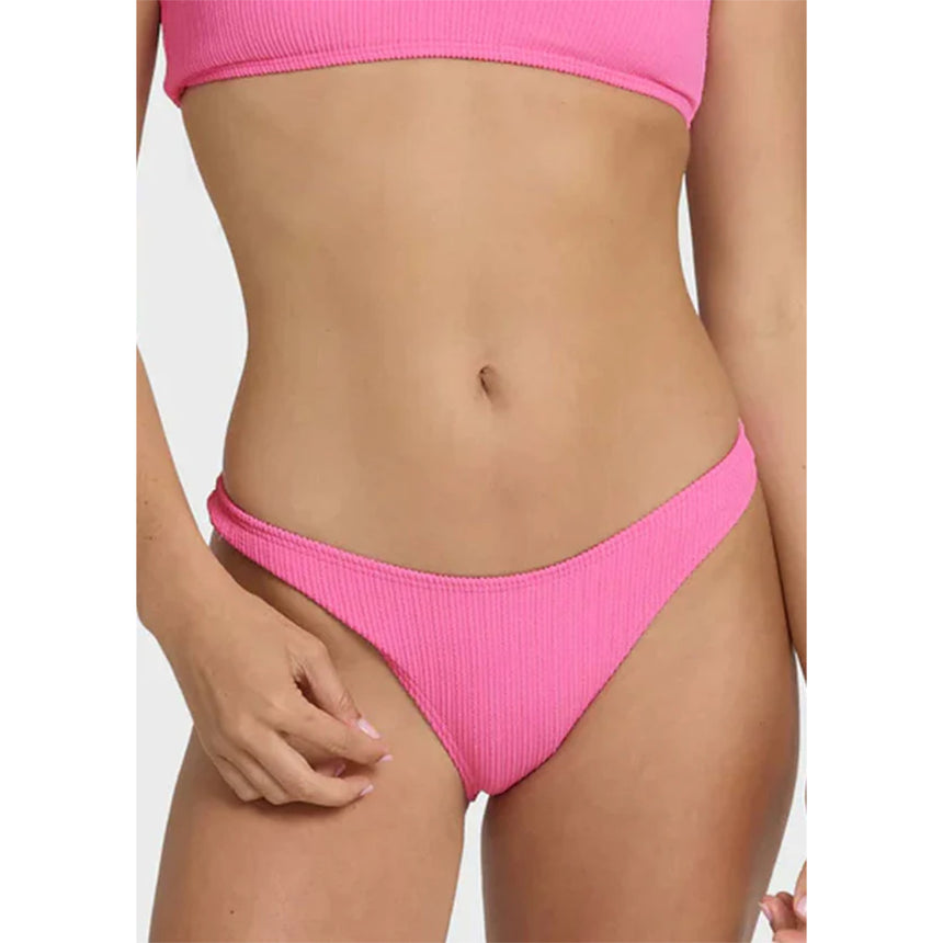Billabong Billabong Women's Sunrays Hike Bikini Bottom Guava S Womens Bikini Bottoms