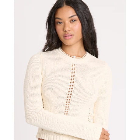 Billabong Billabong Women's Sweet Clare Sweater - White Cap White Cap S Womens Pull Over Hoodies