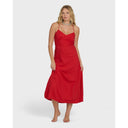 Billabong Billabong Women's Take It Back Maxi Dress - Fiesta Red Fiesta Red S Womens Long Dresses
