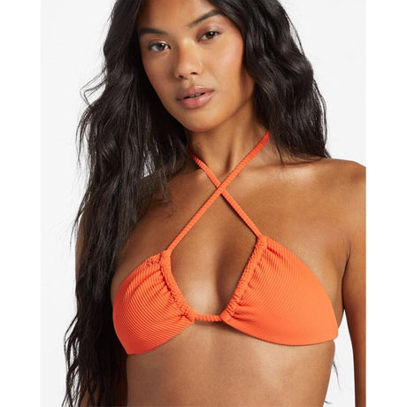 Billabong Billabong Women's Tanlines Multi Tri Top Coral Craze S Womens Bikini Tops