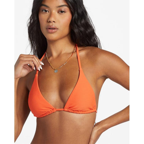 Billabong Billabong Women's Tanlines Multi Tri Top Coral Craze S Womens Bikini Tops