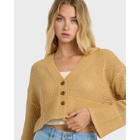 Billabong Billabong Women's Tavi Cardigan Sand S Womens Cardigan