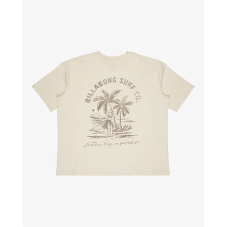 Billabong Billabong Women's This Is Tropical Short Sleeve Tee - White Cap White Cap XS Womens T-Shirts
