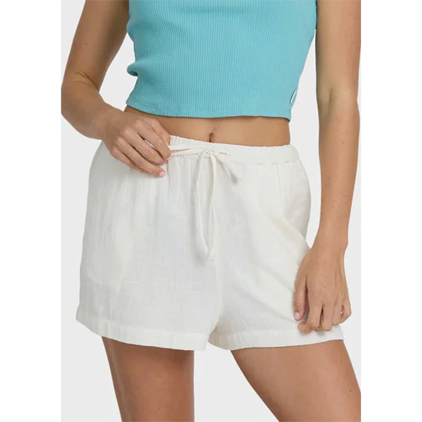 Billabong Billabong Women's Wanderer Woven Shorts - Salt Crystal Salt Crystal XS Womens Fabric Shorts