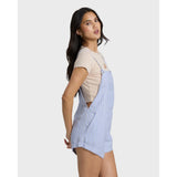Billabong Billabong Women's Wild Pursuit Yarn-Dyed Overalls - Twilight Blue Twilight Blue XS Womens Rompers